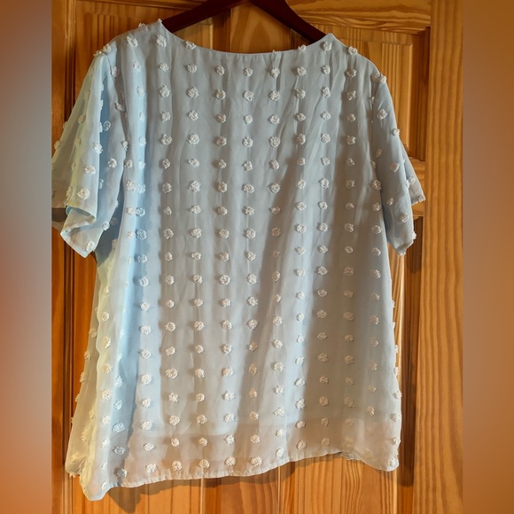 Baby blue blouse - Picture 4 of 4